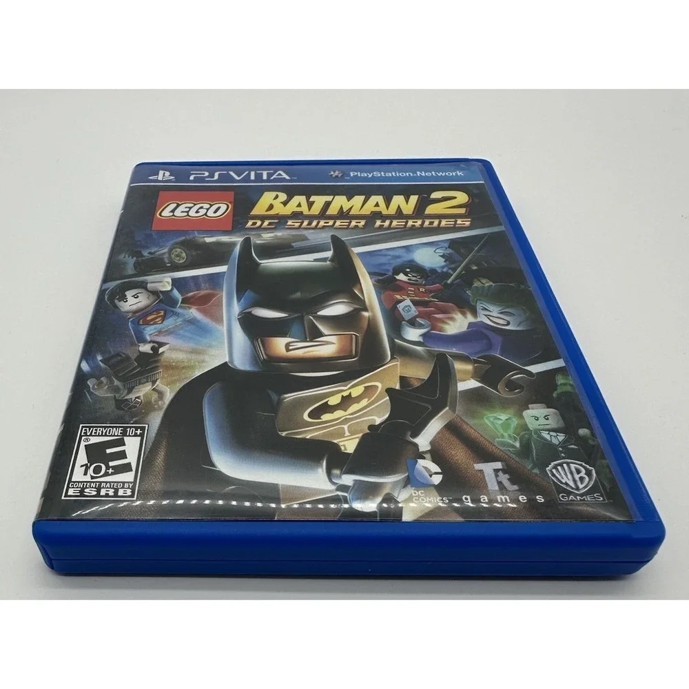 LEGO BATMAN 2 DC SUPER HEROES SONY PLAYSTATION VITA 2012 PSVITA TESTED WORKS